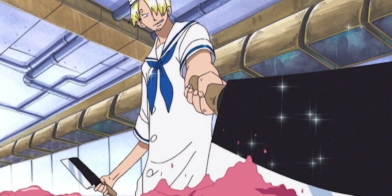 Sanji Cooking In One Piece