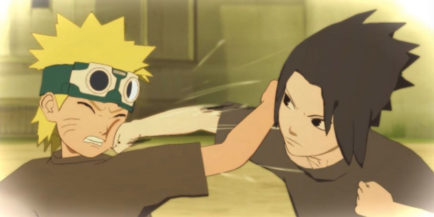 Sasuke and Naruto young