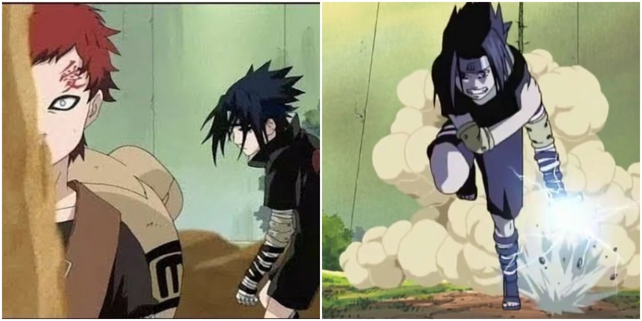 Sasuke vs Gaara