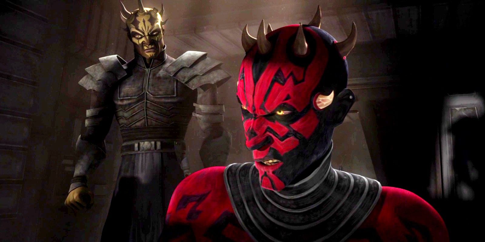Savage Opress and Maul in Star Wars: The Clone Wars