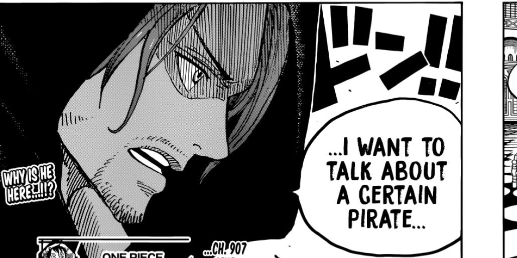 Shanks Newer Look In One Piece Manga