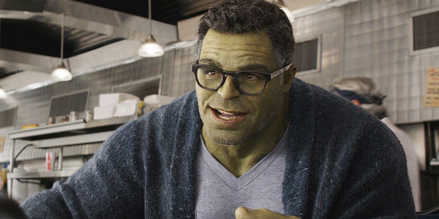 Hulk wearing a sweater