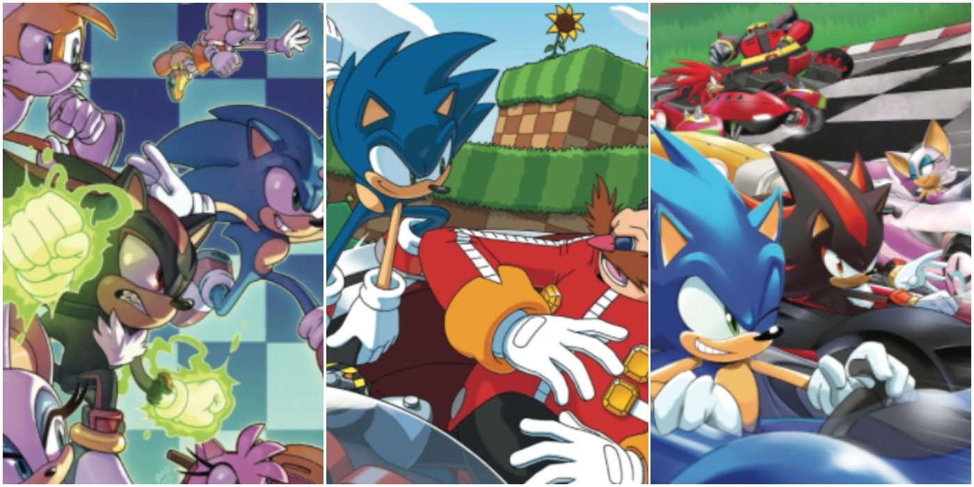Sonic IDW Comics Supporting Characters Robotnik Racing Trio Header