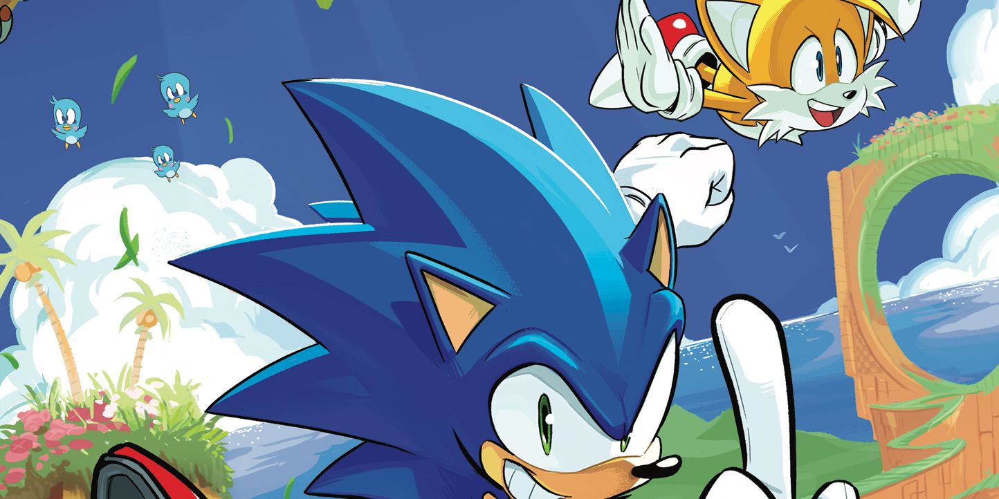 Sonic IDW Comics First Issue Sonic Tails