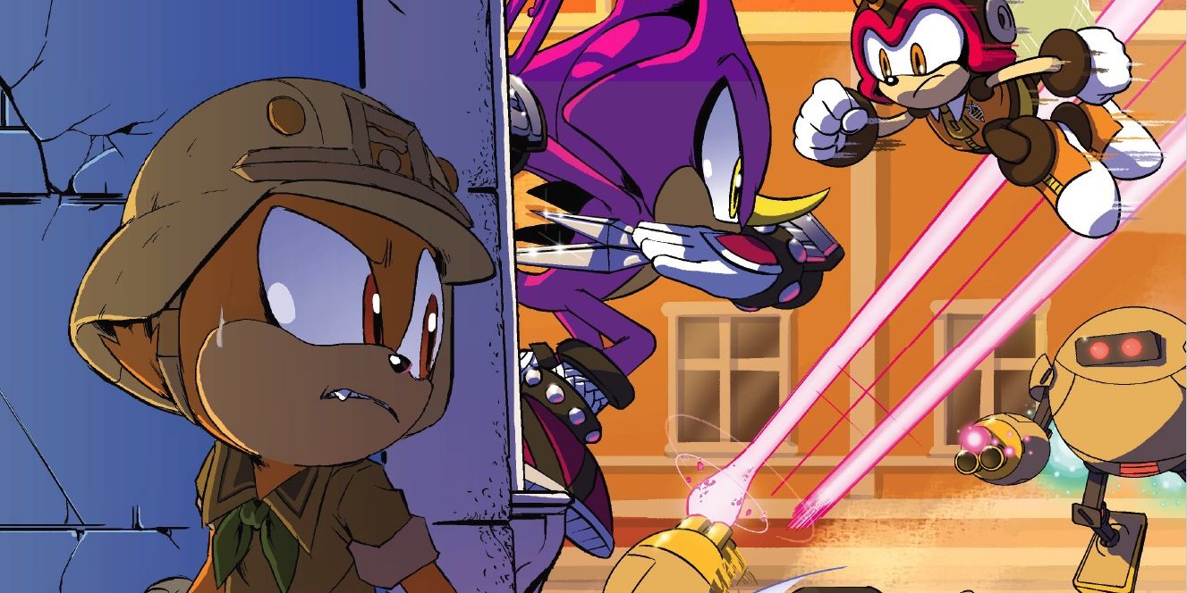 Sonic IDW Comics Sonic Forces War