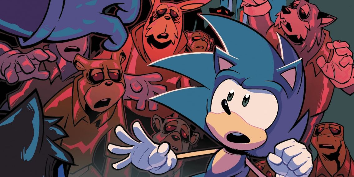 Sonic IDW Comics Sonic Zombots