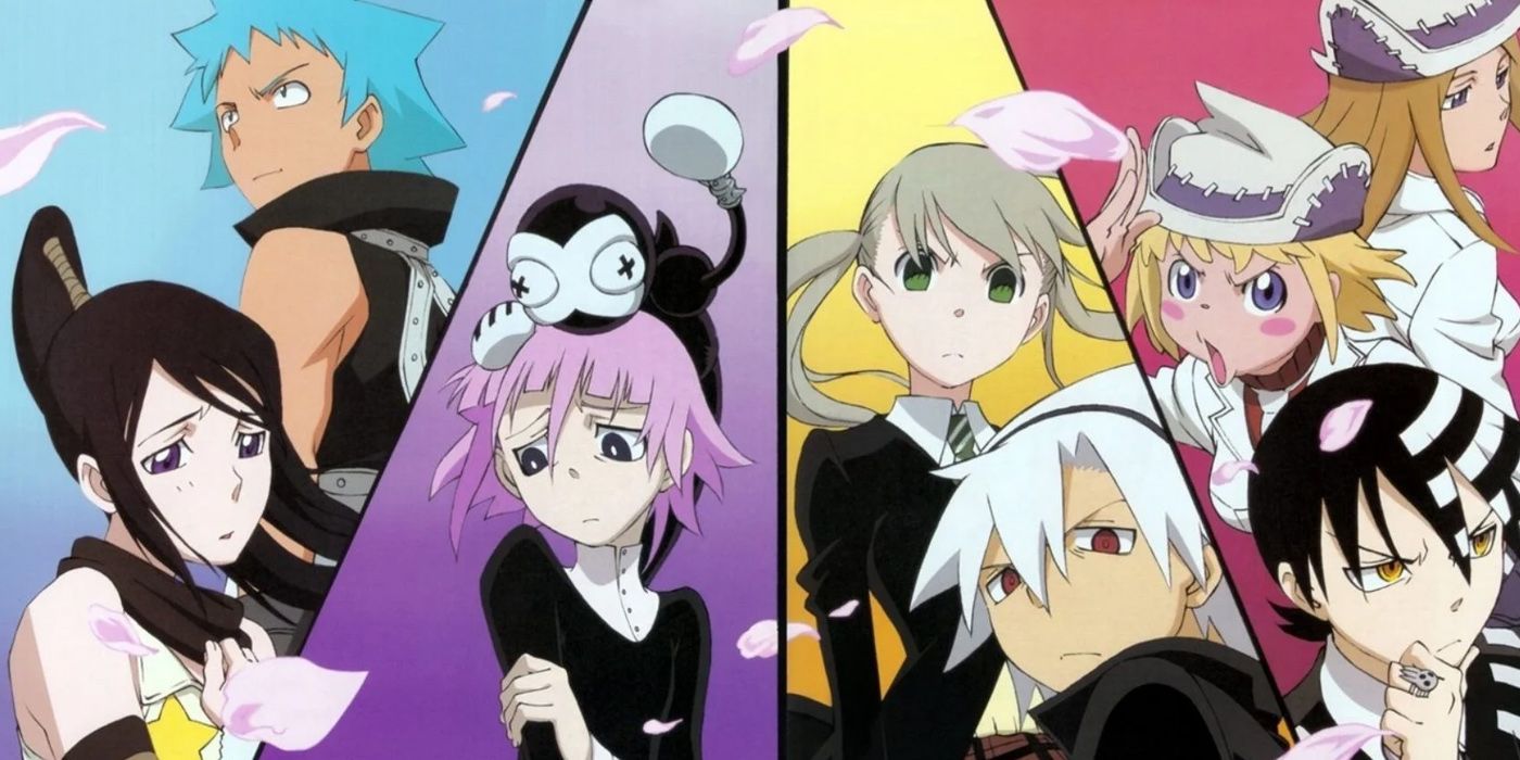 The Four Main Meister's Of Soul Eater And Their Demon Weapons