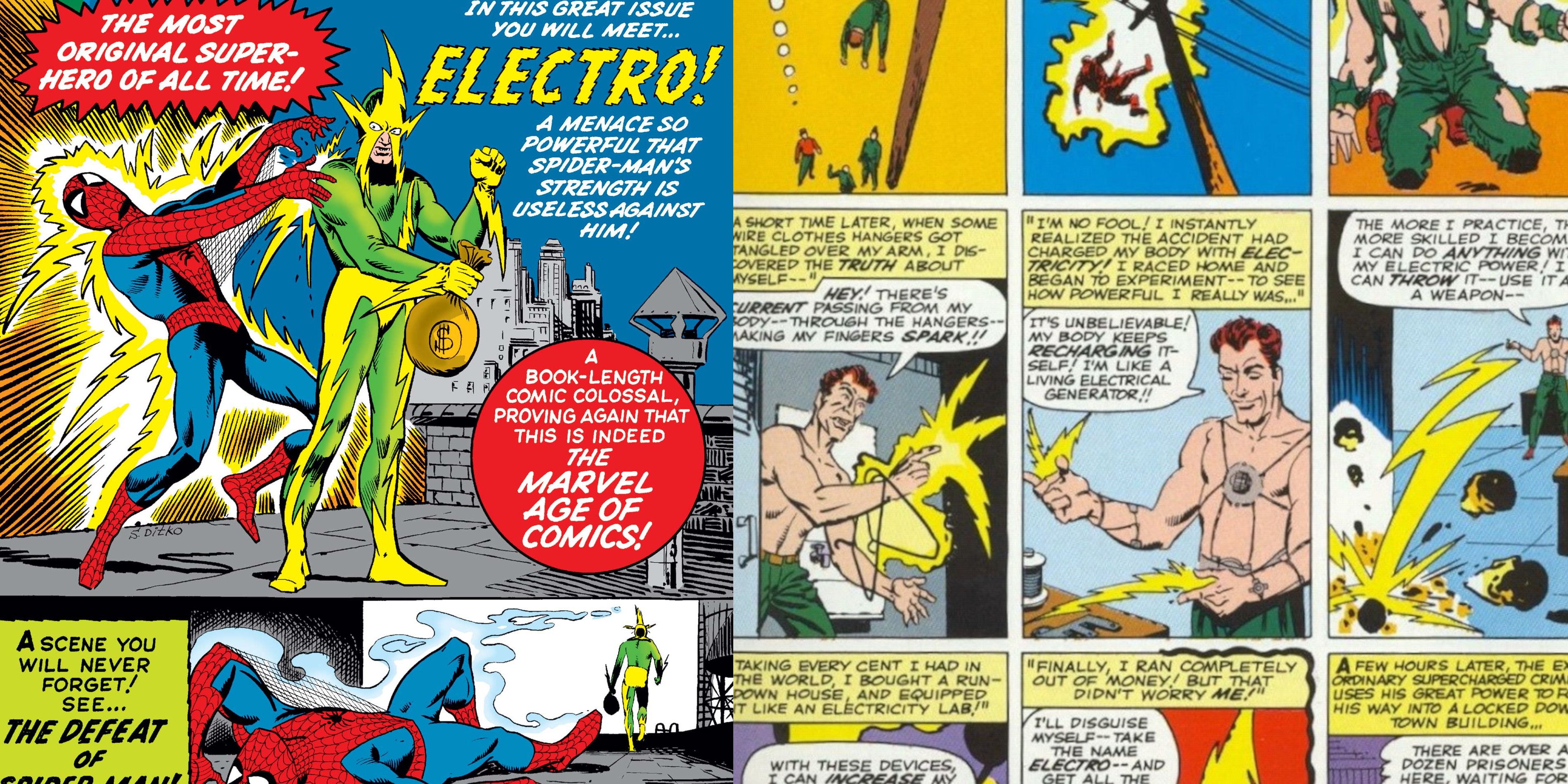 Spider-Man Electro Marvel Comics
