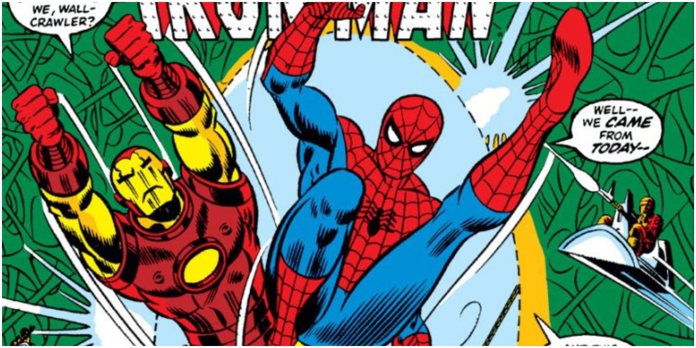 Spider-Man and Iron Man from Marvel Team Up in Marvel Comics