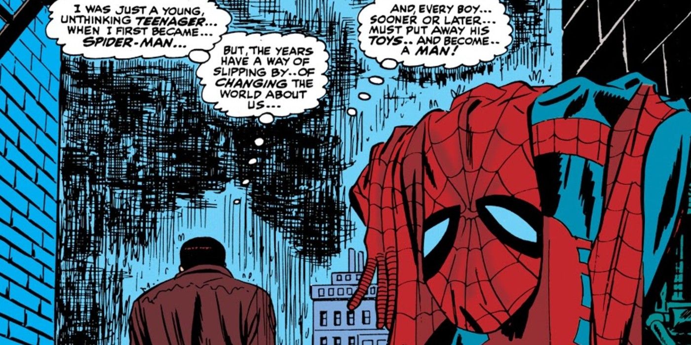 Spider Man No More Panel