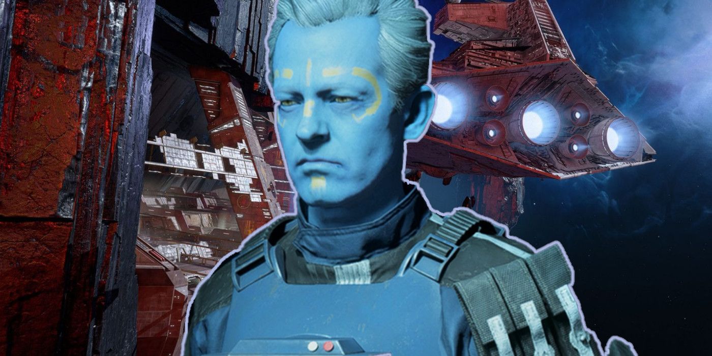 Admiral Thrawn with Squadrons DLC locations in the background