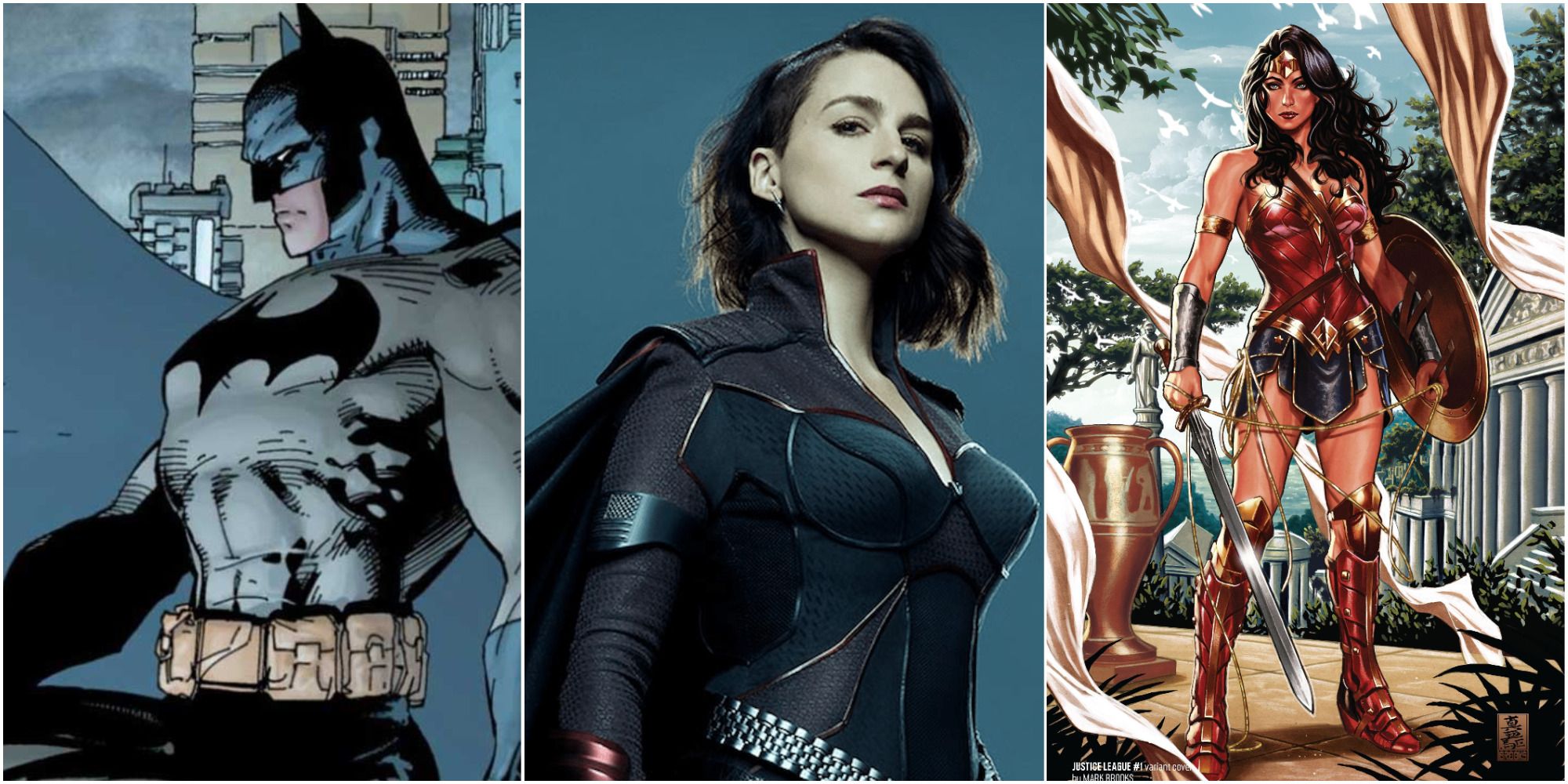 Batman, Stormfront, and Wonder Woman