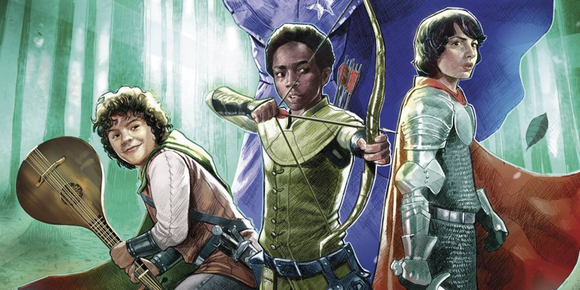 Stranger Things and Dungeons and Dragons #1 Cover