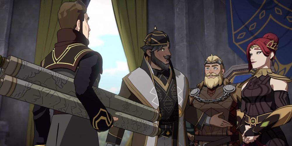 Summit of the Pentarchy in The Dragon Prince