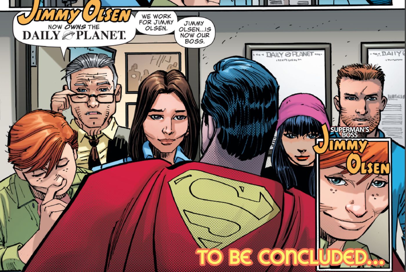 Superman Jimmy Olsen Daily Planet Owner