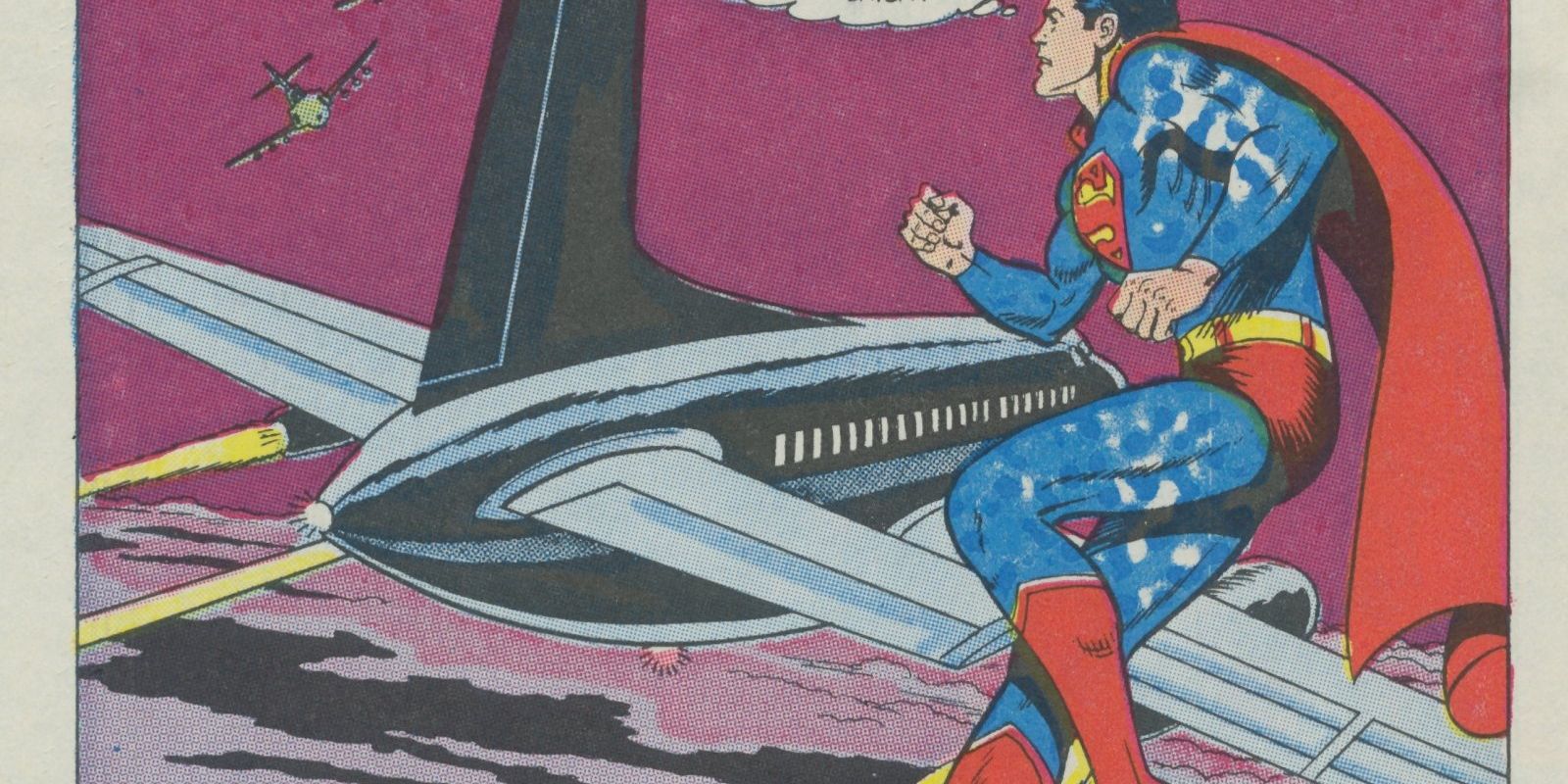 DC Superman Secret Years Clark Aids Plane