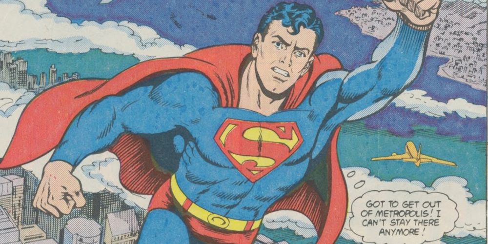 DC Superman Secret Years Clark In Flight
