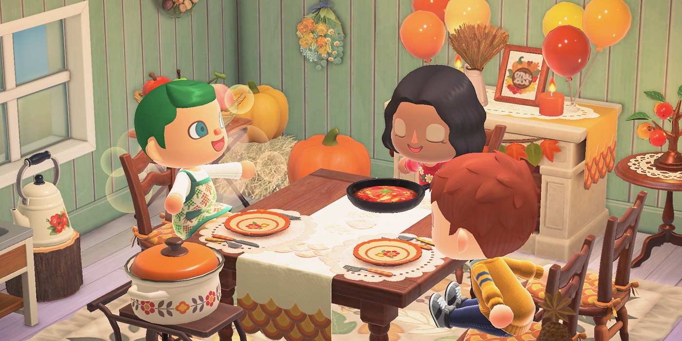 Players celebrate Turkey Day in Animal Crossing: New Horizons