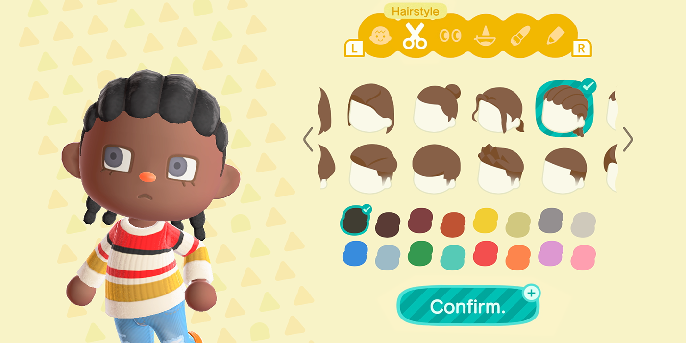 Nintendo adds new hair customization options to Animal Crossing: New Horizons on Nov. 19