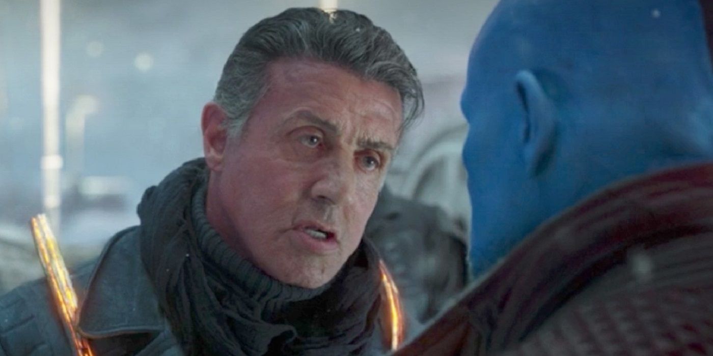 Sylvester Stallone in James Gunn's Guardians of the Galaxy Volume 2