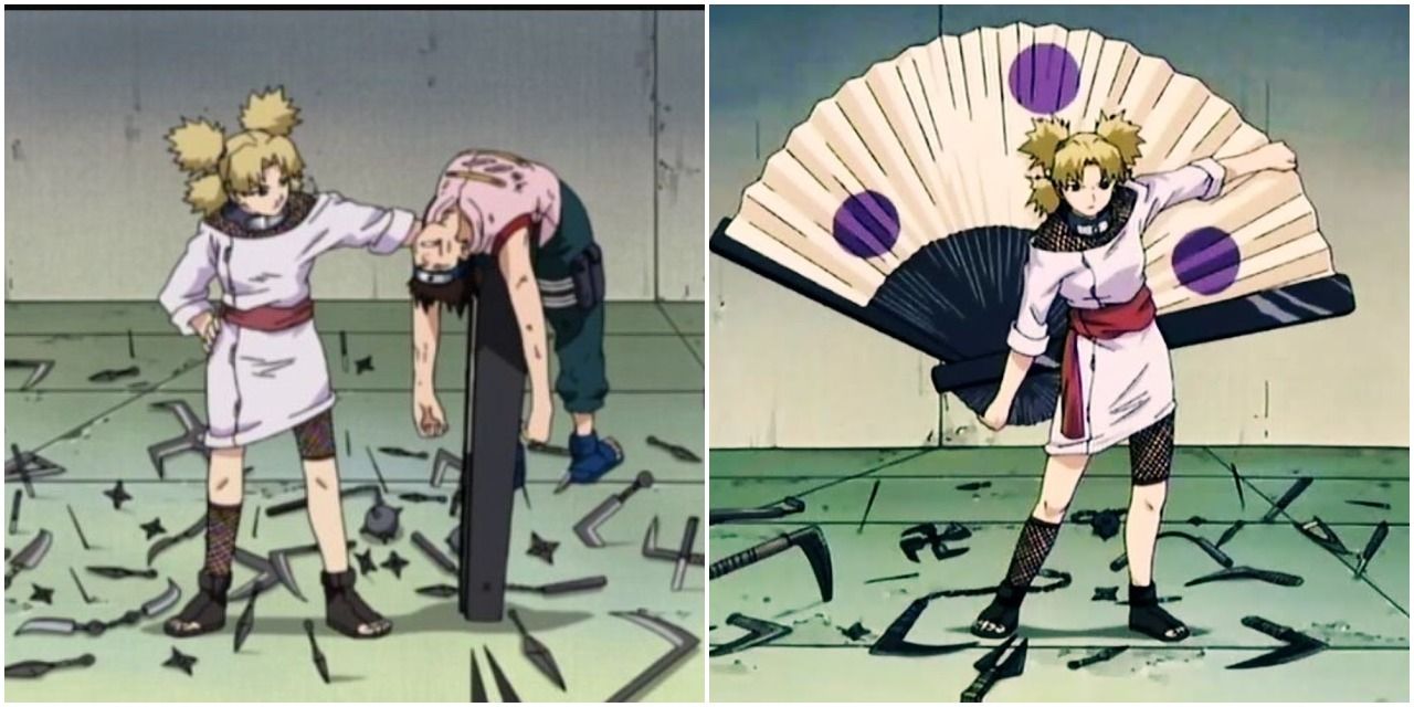 Tenten vs Temari 