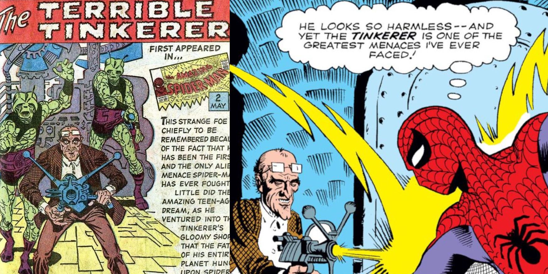 The Tinkerer Spider-Man Marvel Comics