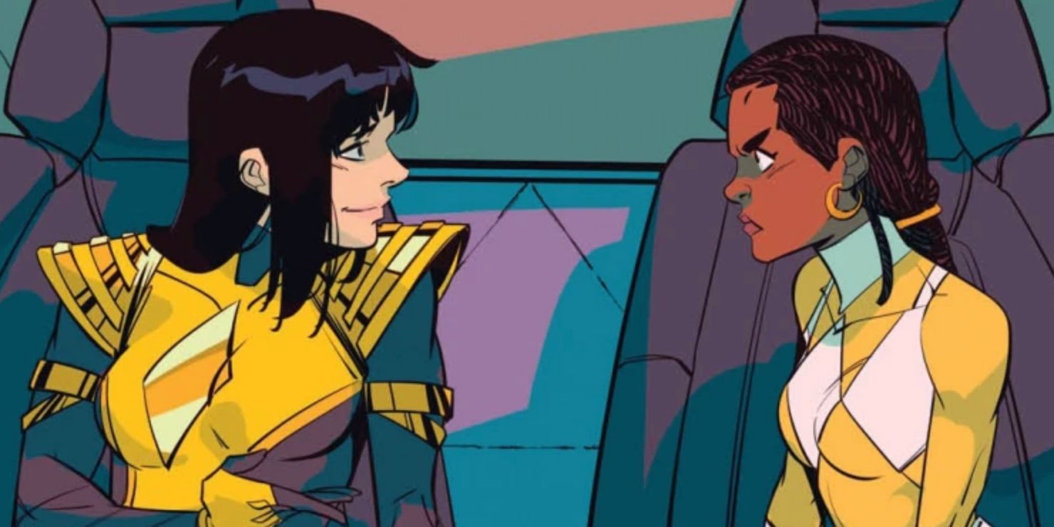 Trini Meets Aisha In Mighty Morphin Power Rangers Comics