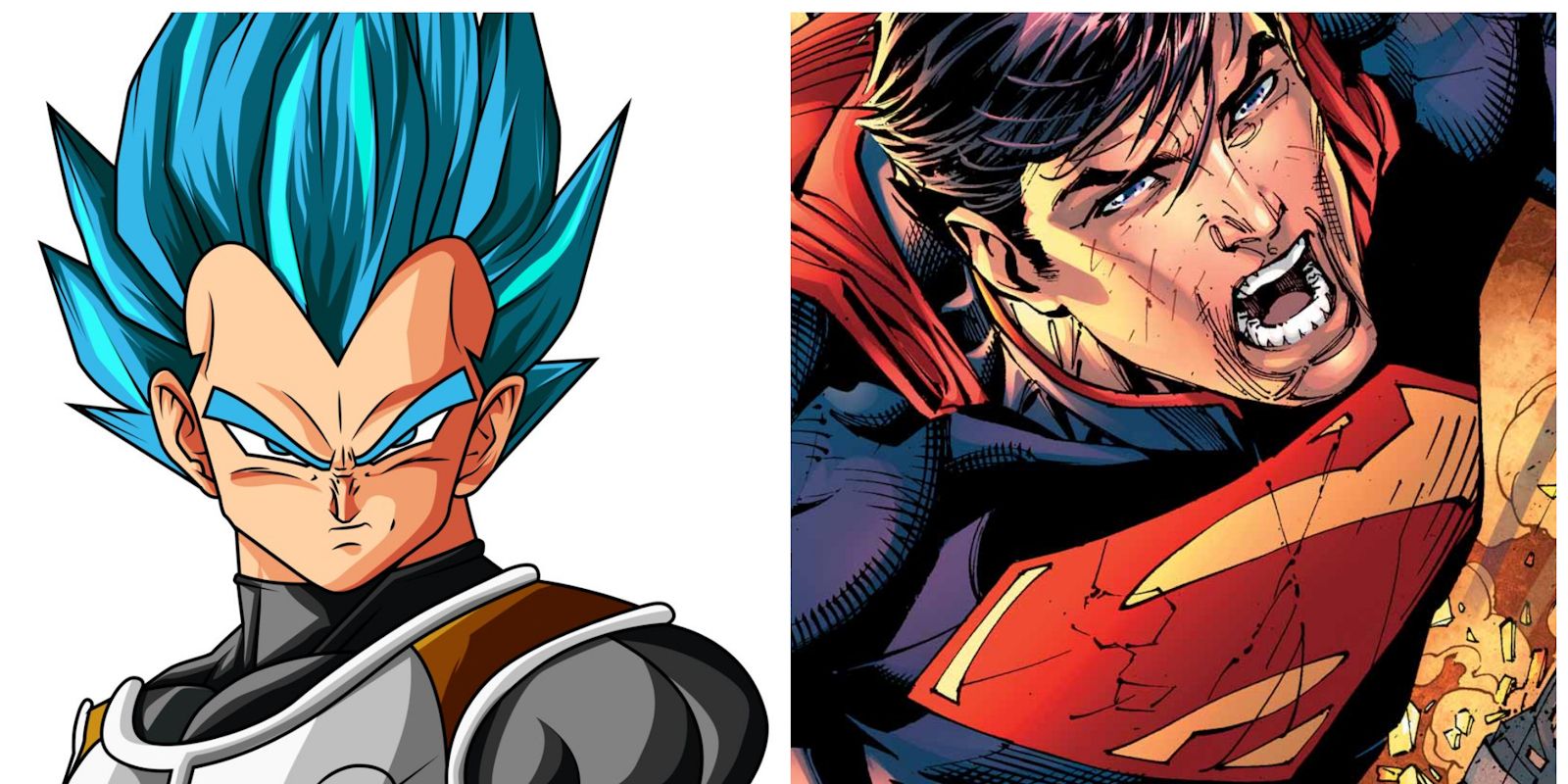 Super Saiyan Blue Vegeta Vs Superman: Who Would Win?