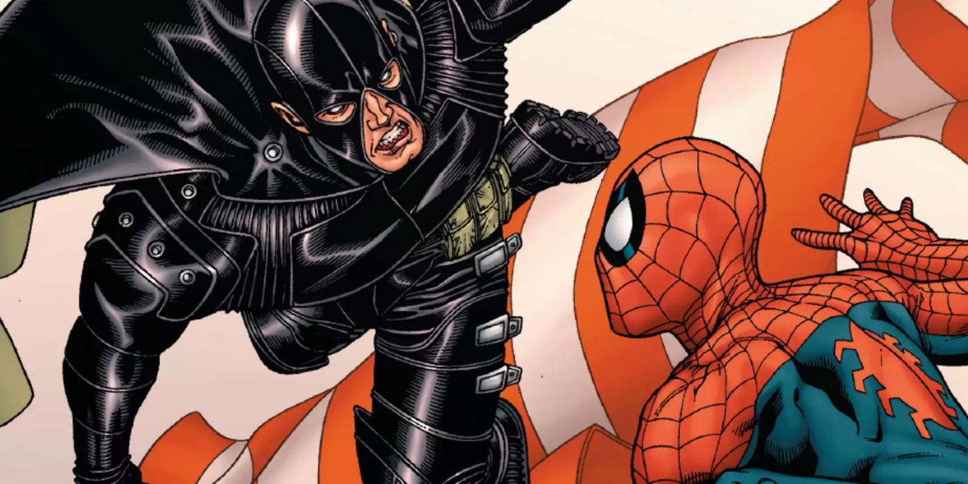 The Skrull hero Virtue meets Spider-Man in Marvel Comics
