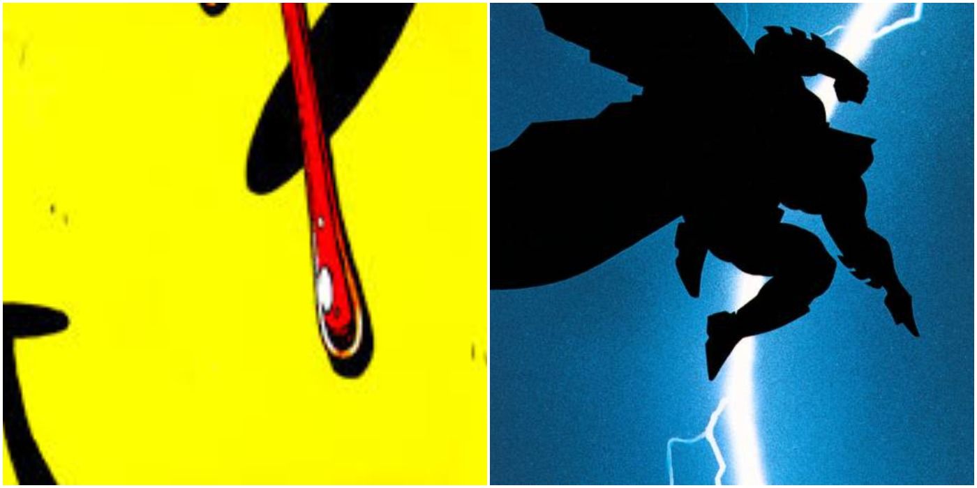 Watchmen and The Dark Knight Returns covers