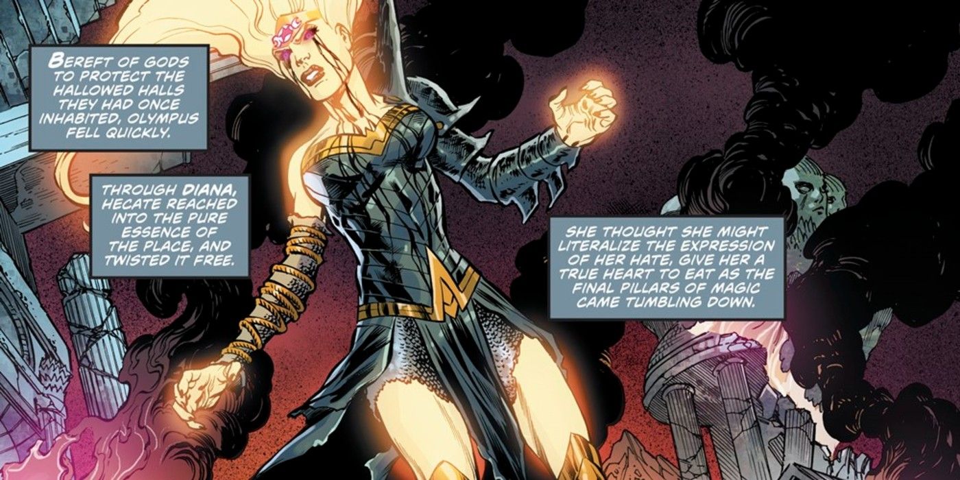 Wonder Woman: How Hecate Made Diana the DC Universe's Most Powerful Force