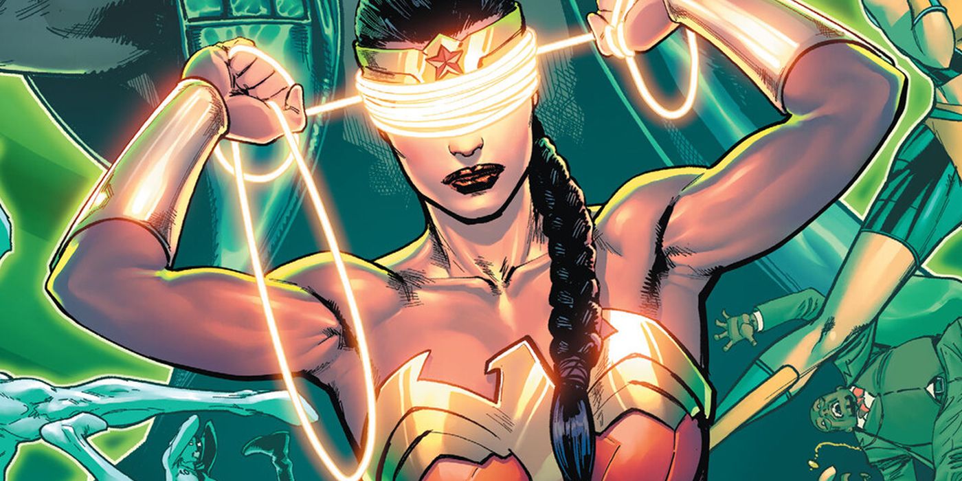 Wonder Woman blinded
