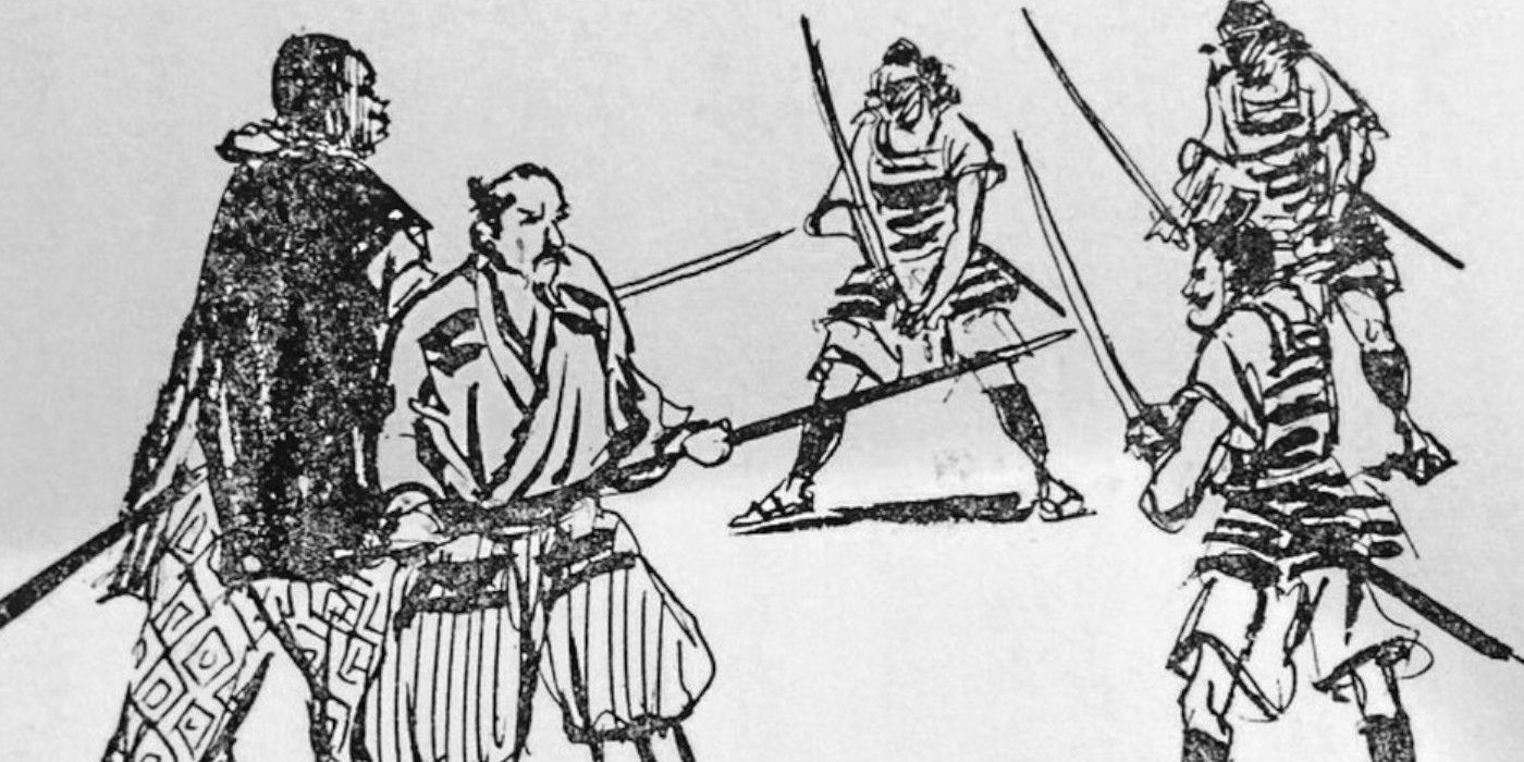 Yasuke and Nobunaga in combat