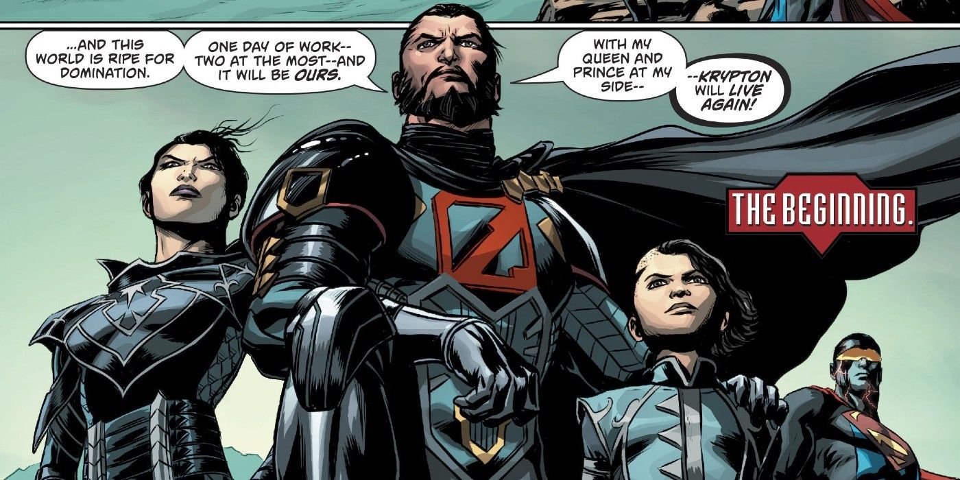 an image depicting Zod's Allies from the Superman DC Comics