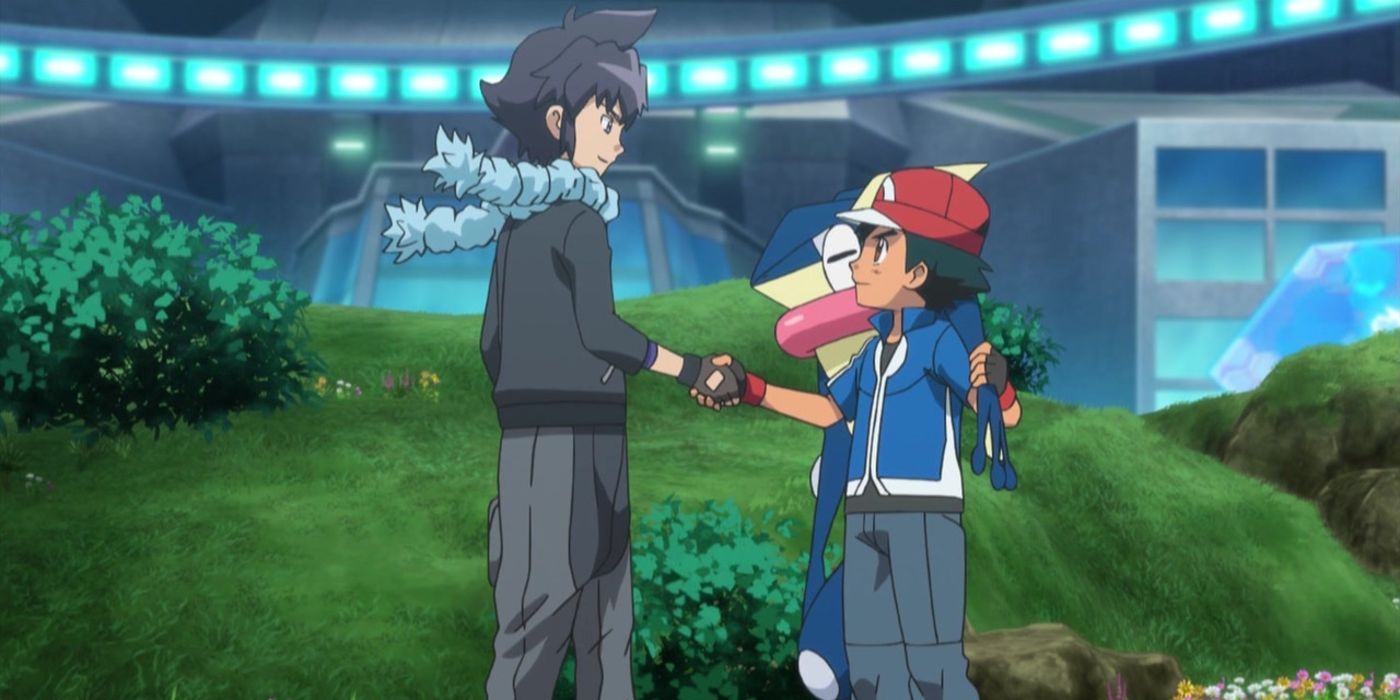 Ash And Alain In Pokemon