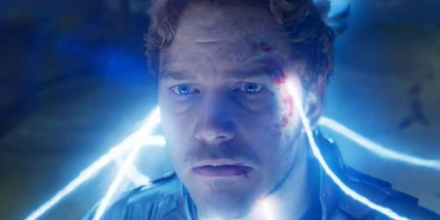 Star-Lord taps into his Celestial powers in the Guardians of The Galaxy movies.