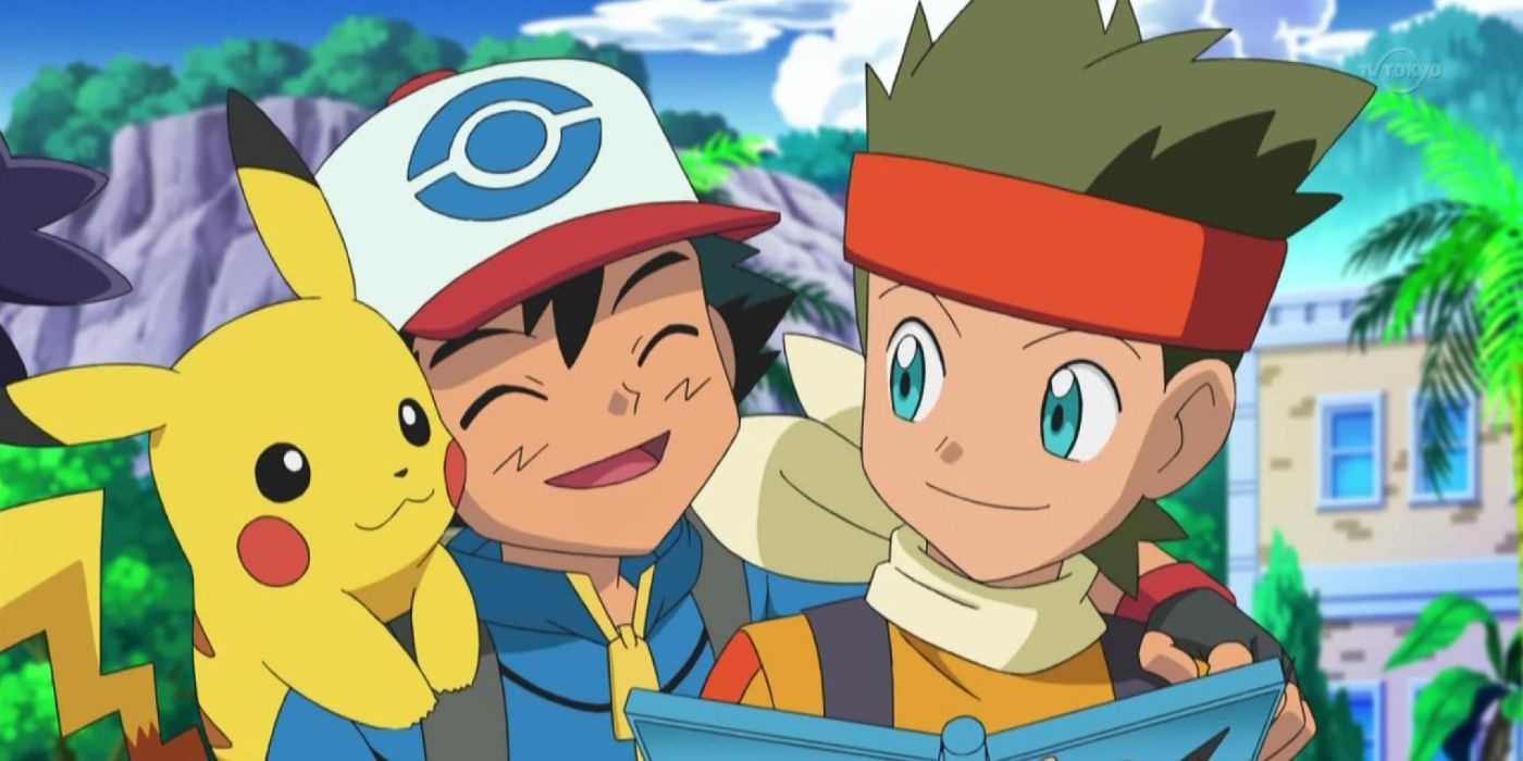 Ash And Cameron In Pokemon