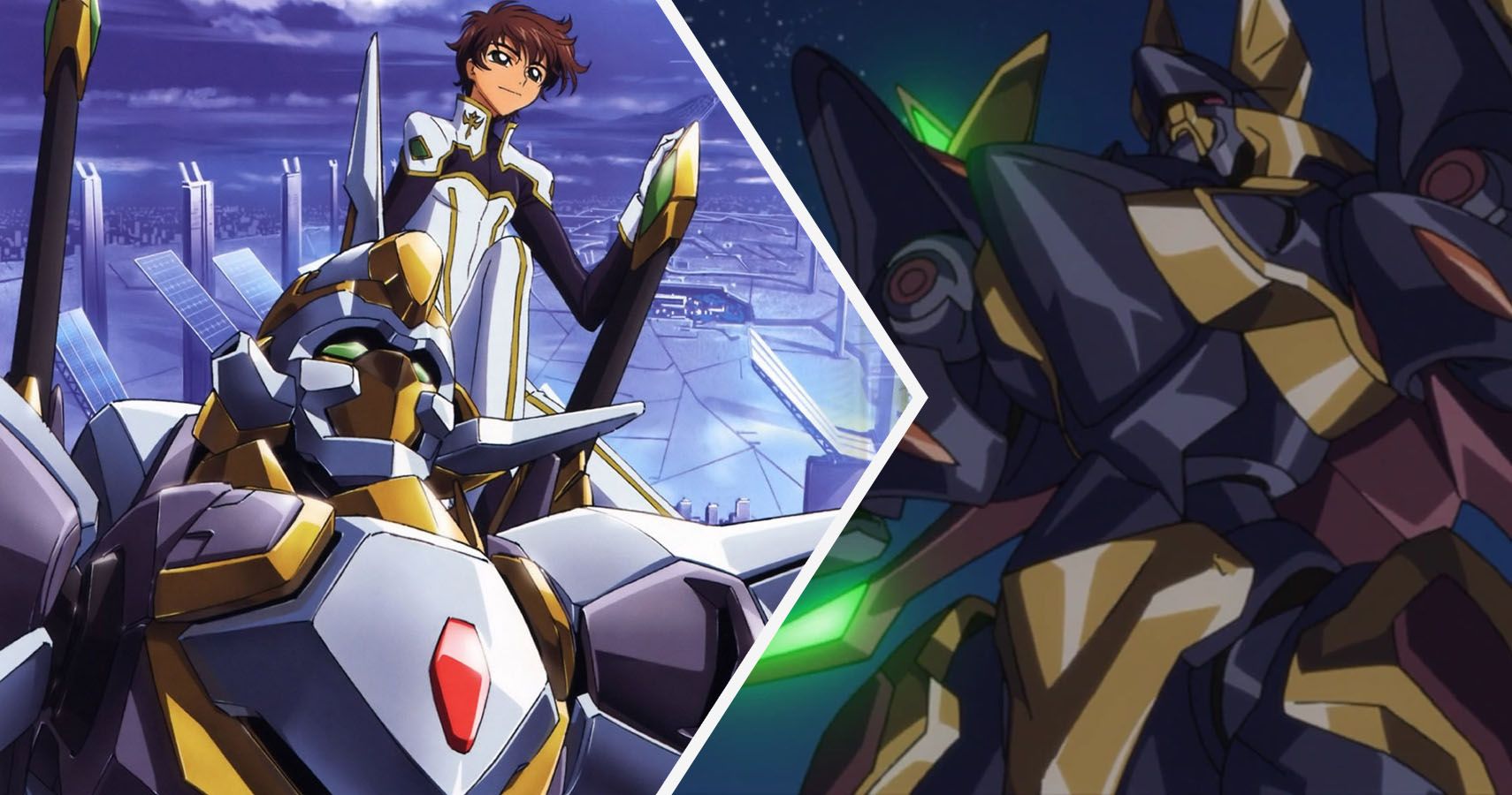 Code Geass Knightmare: Lancelot, swords, wings, code, code geass, lancelot,  metal, HD wallpaper