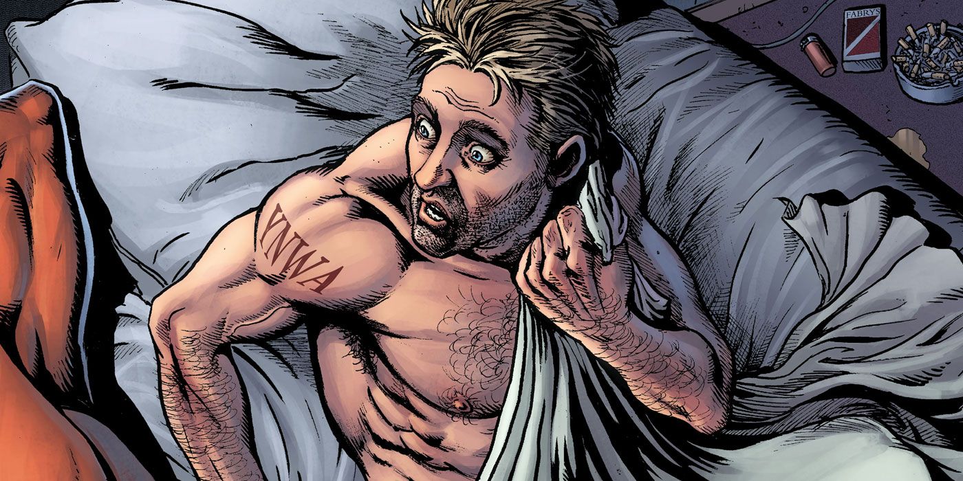 Constantine In Bed In Hellblazer