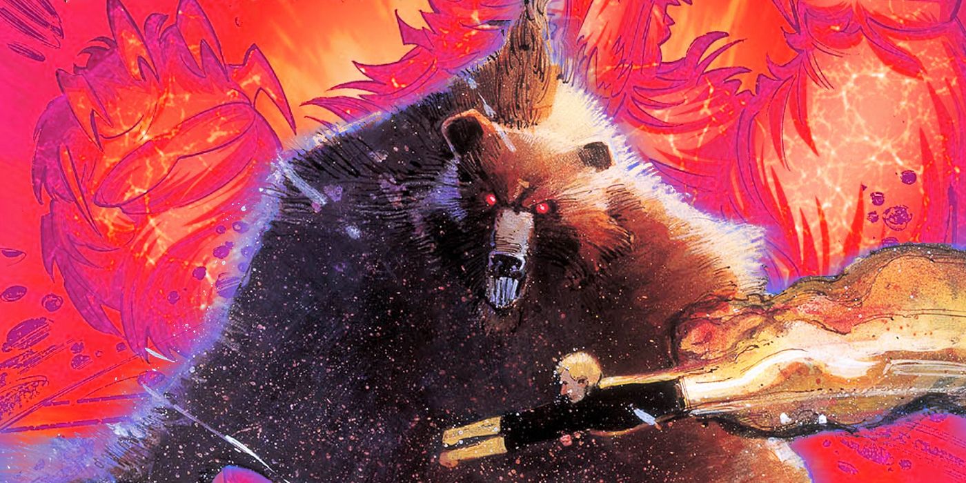demon bear versus X-Force and New Mutants