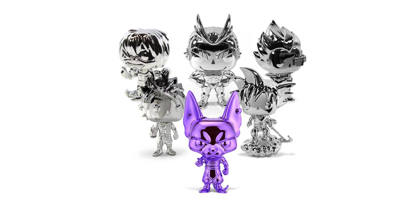 Funimation's 25th Anniversary Chrome Funko POP! Collection