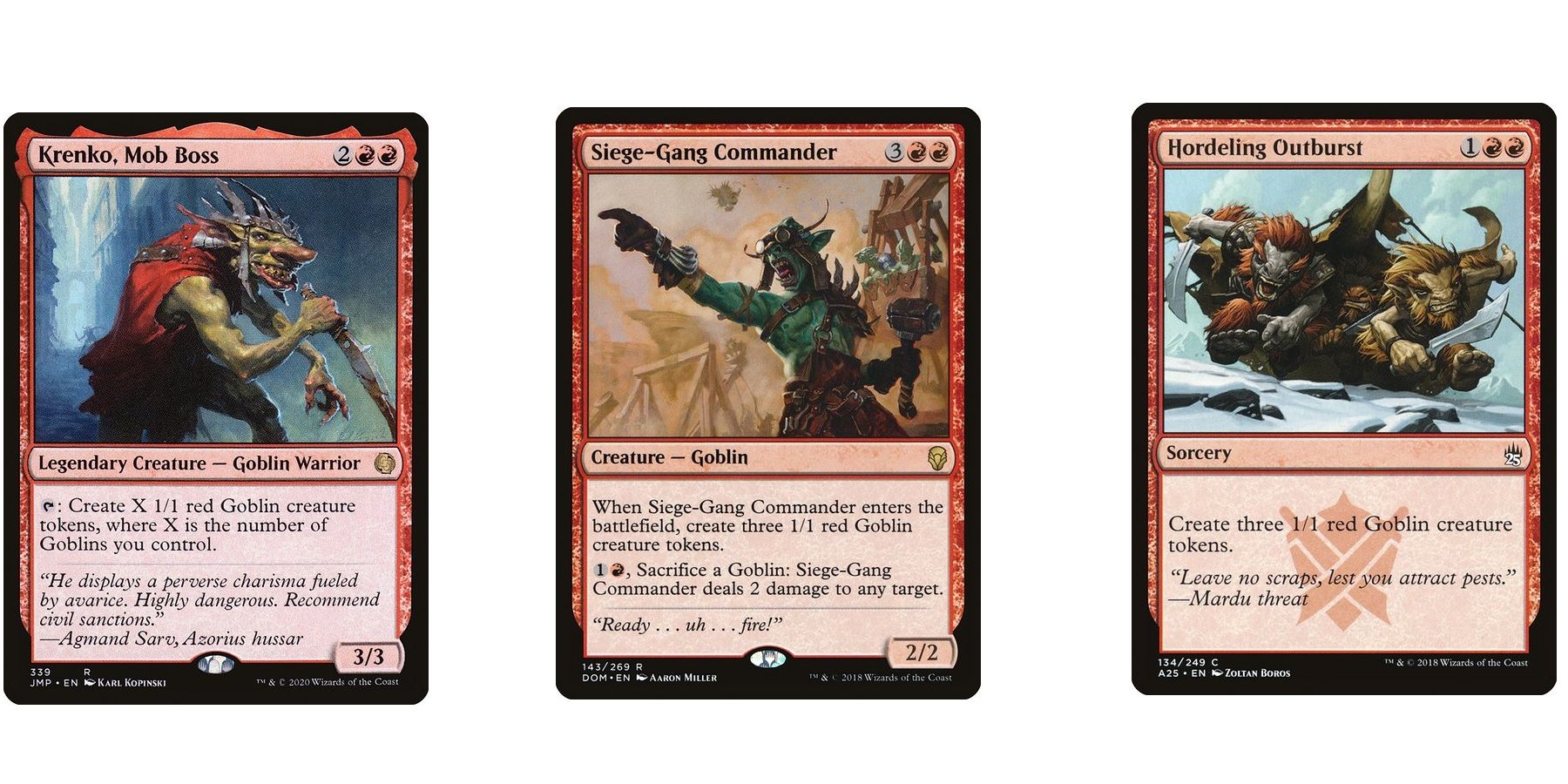 goblin cards