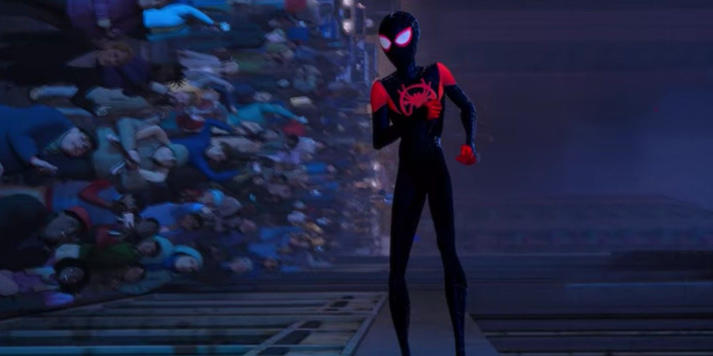 miles morales as spider-man from into the spider-verse