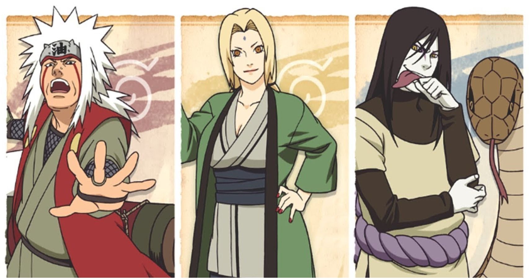 The 3 Legendary Sannin in 'Naruto,' Explained