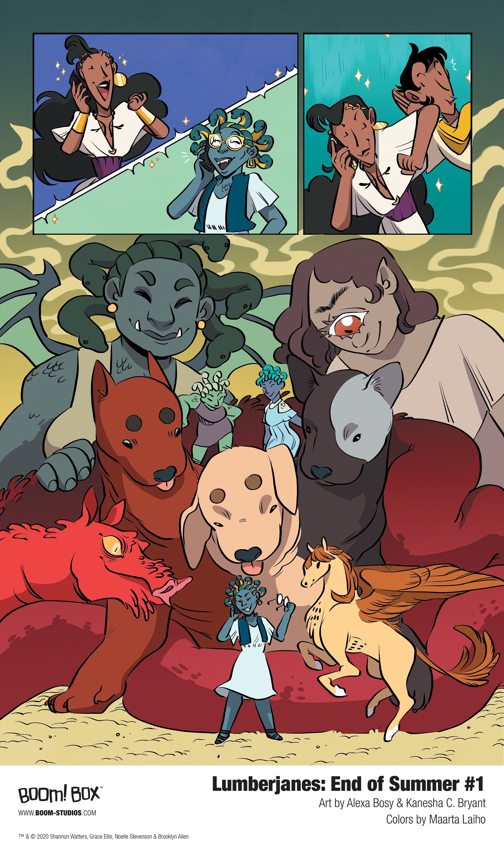 BOOM! Releases Lumberjanes Final Issue First Look