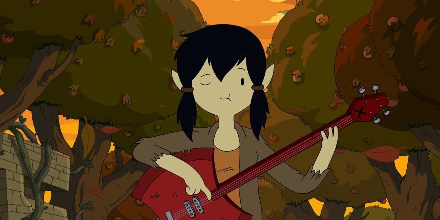 Marceline prefers red to blood, unless she's hungry