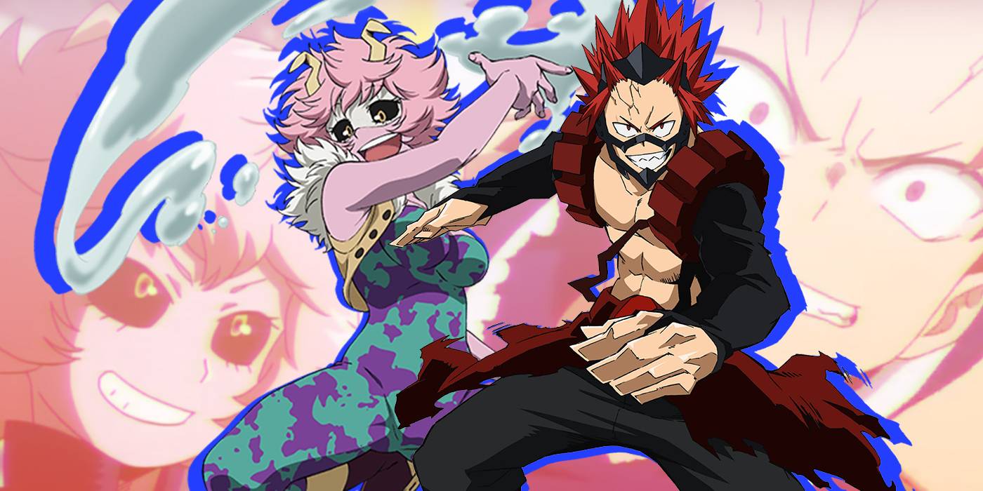 Kirishima x mina ashido