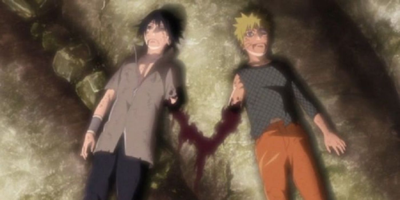 Naruto And Sasuke Lose Their Arms