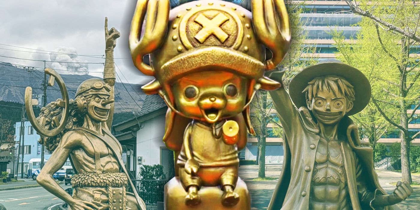one piece monkey d luffy bronze statue
