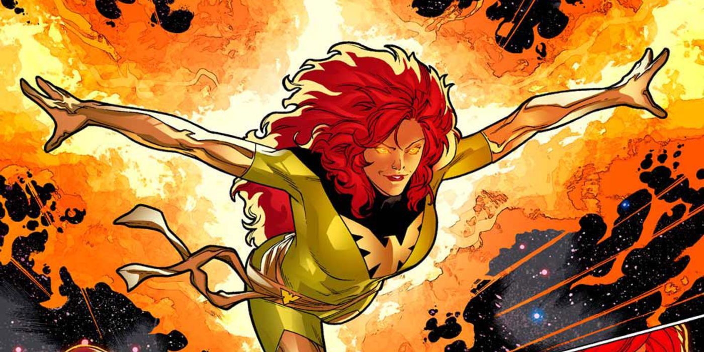 Jean Grey As Phoenix in X-Men Marvel comics